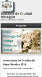 Mobile Screenshot of diocesisdeciudadobregon.org